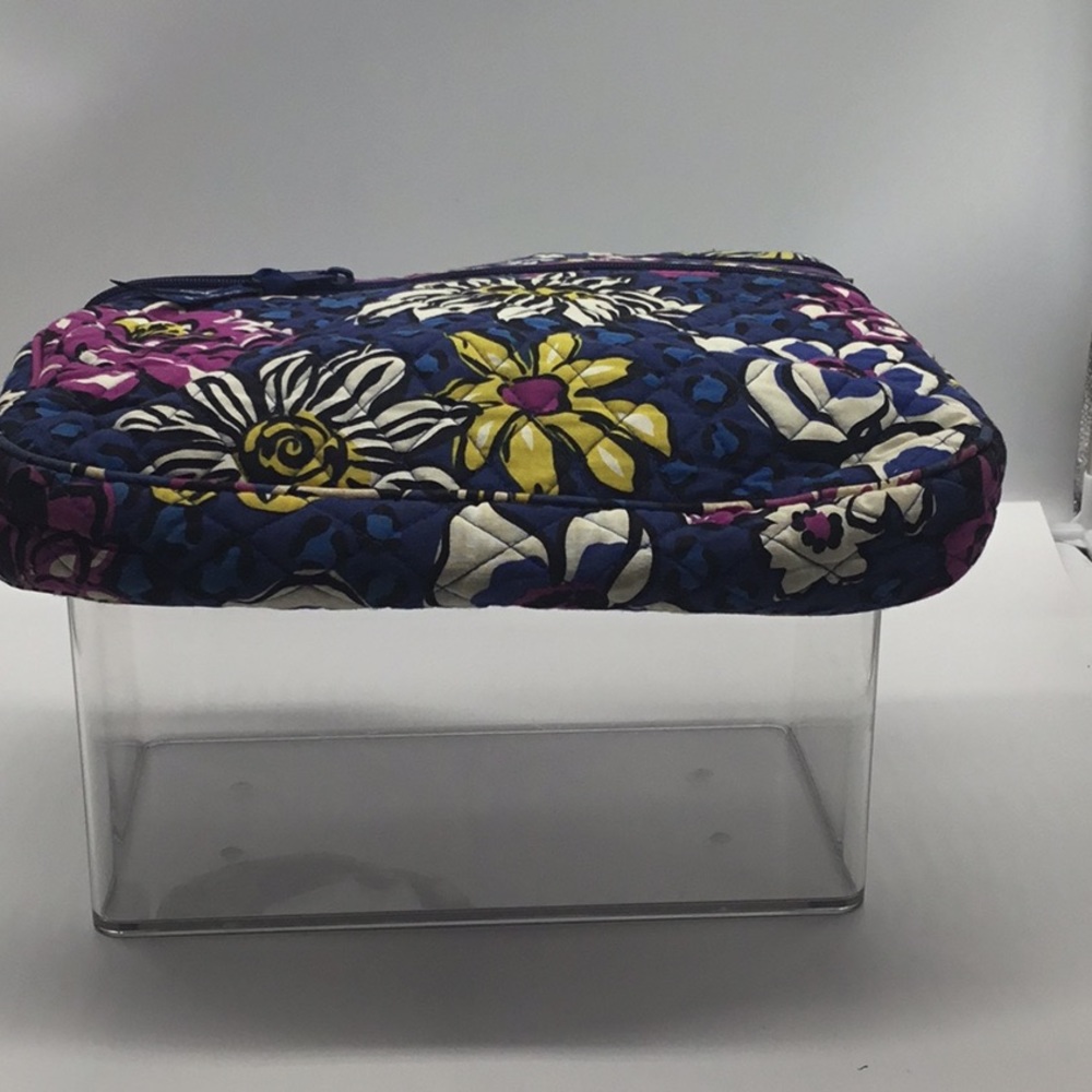 Vera Bradley Blue Floral Print Crossbody Bag - Picture 6 of 9